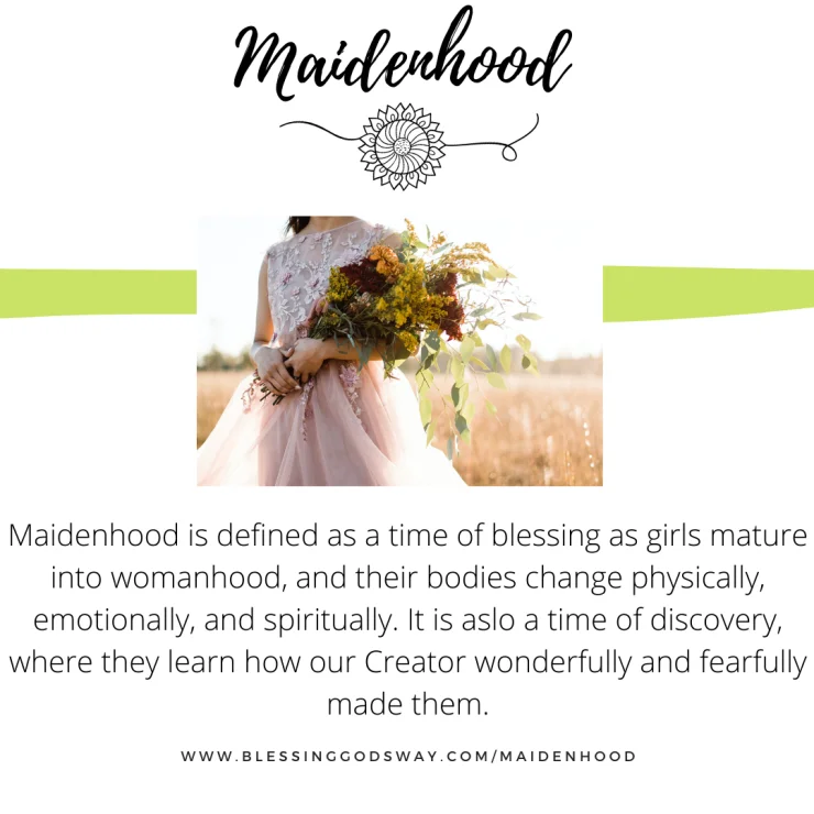 Picture of Maidenhood card